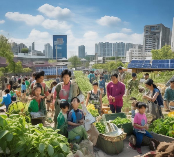 让环保成为我们共同的选择!