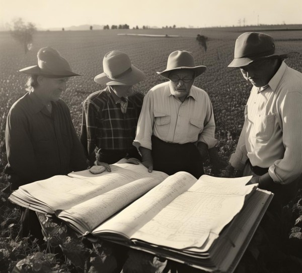 农业农民科普，老照片中的智慧